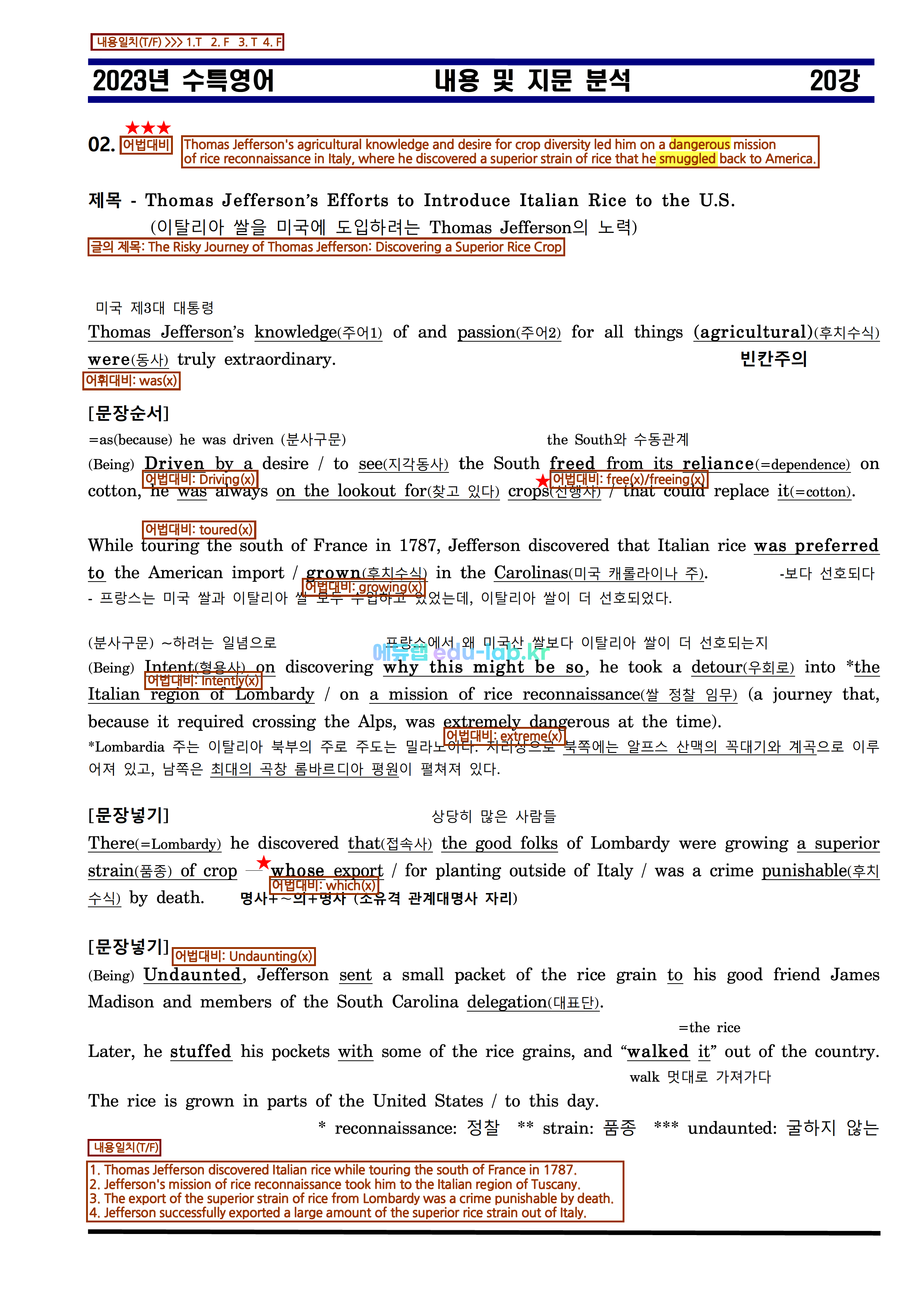 [비밀노트(edu-lab.kr)]24대비_수특영어 20강_차별화된 최종찍기_TOTAL