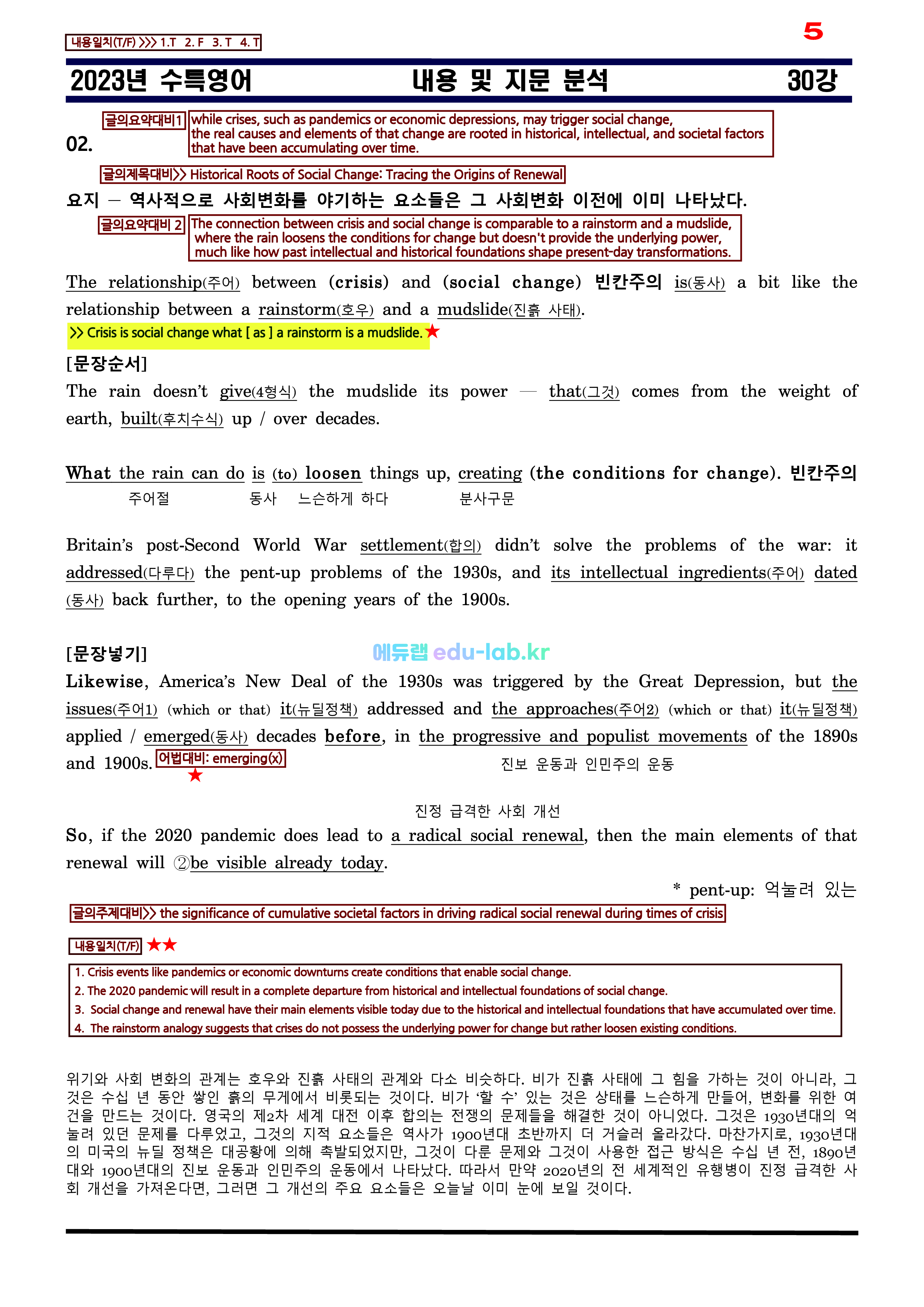 [비밀노트(edu-lab.kr)]24대비_수특영어 30강_차별화된 최종찍기_TOTAL