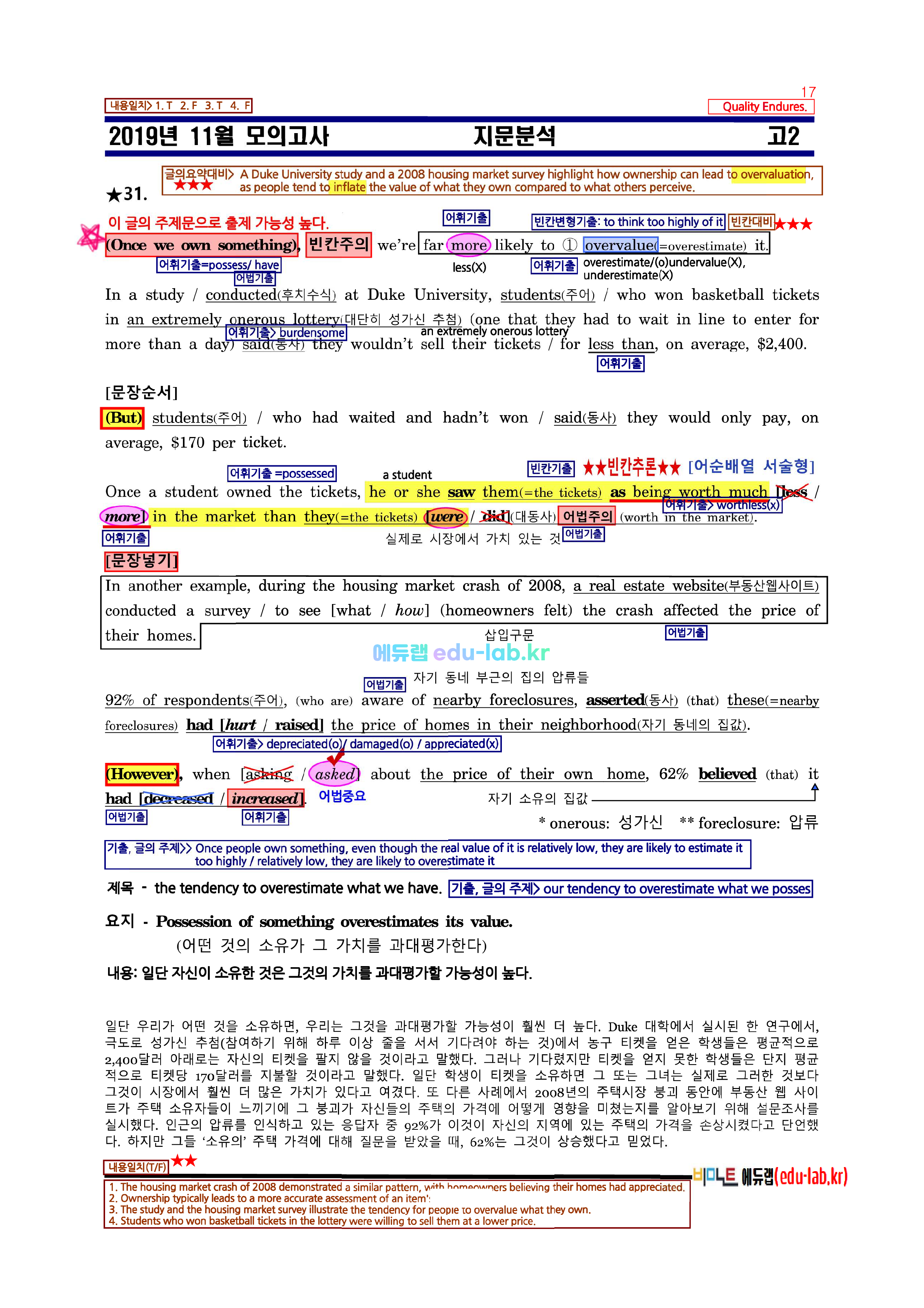 [비밀노트_에듀랩(edu-alb.kr)] 2019년 11월 고2 모의고사 신(信)최종찍기_기출문제반영(page7_delusion삭제)