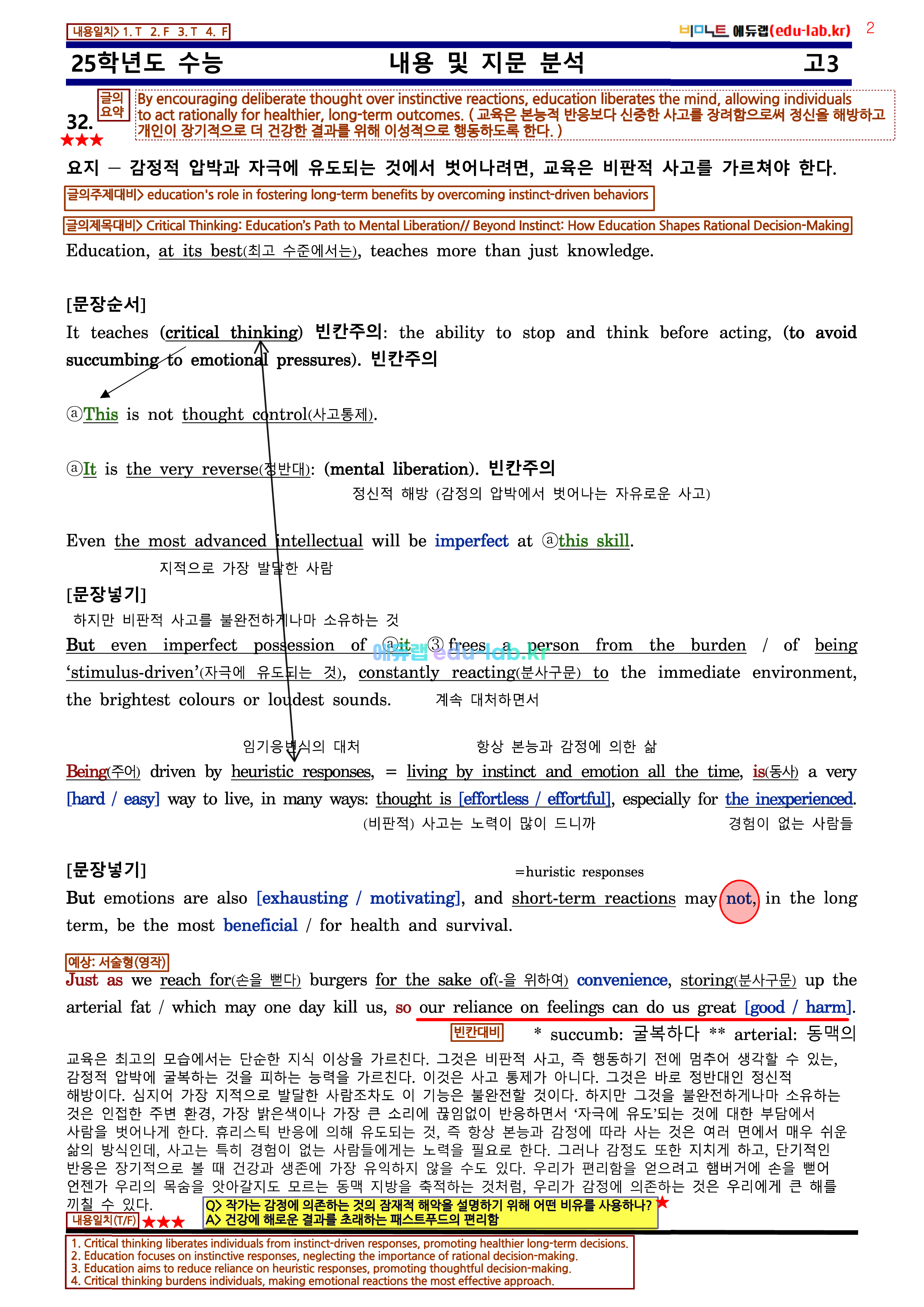 [비밀노트_에듀랩(edu-lab.kr)] 24년(25학년도) 11월 대수능(31-45번)-신(信)최종찍기