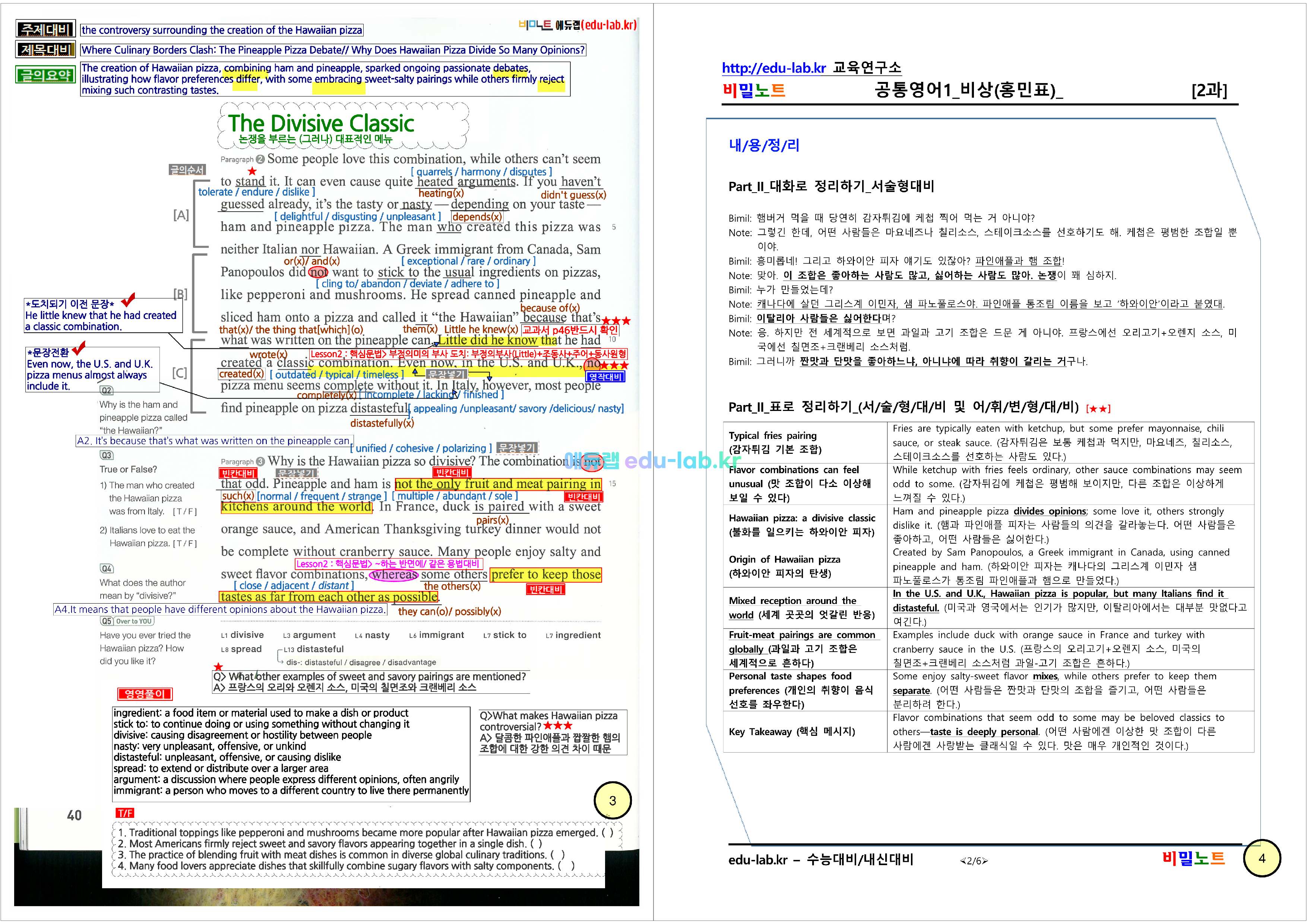 비상 공통영이1. 최종찍기 신(信) 2과가 완료가 되었습니다. 쏠북에 업로드 예정입니다.-강사용답표기_학생용은 수업중 필기용
